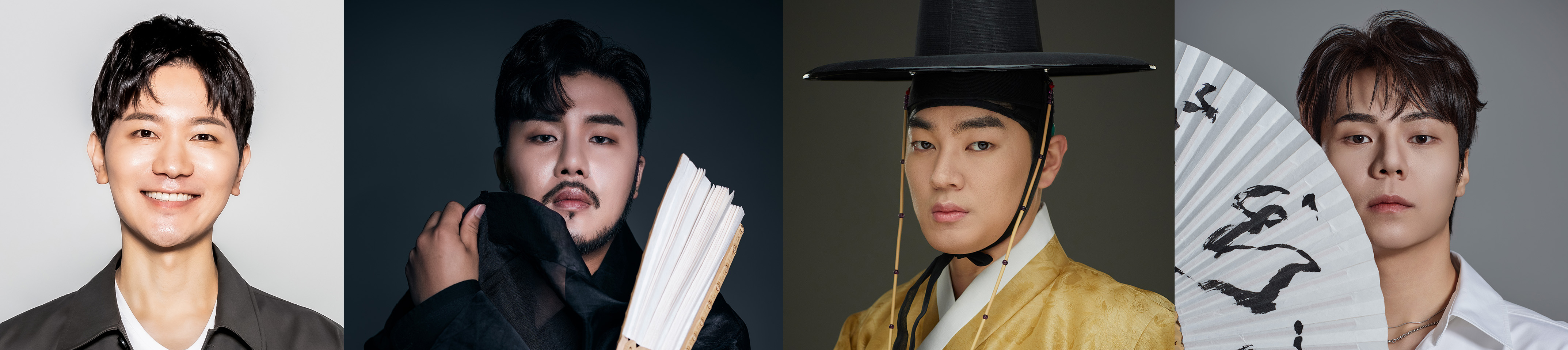 [보도자료 사진] (왼쪽부터) 아나운서 김정근, 소리꾼 유태평양, 소리꾼 서의철, 소리꾼 김수인.jpg