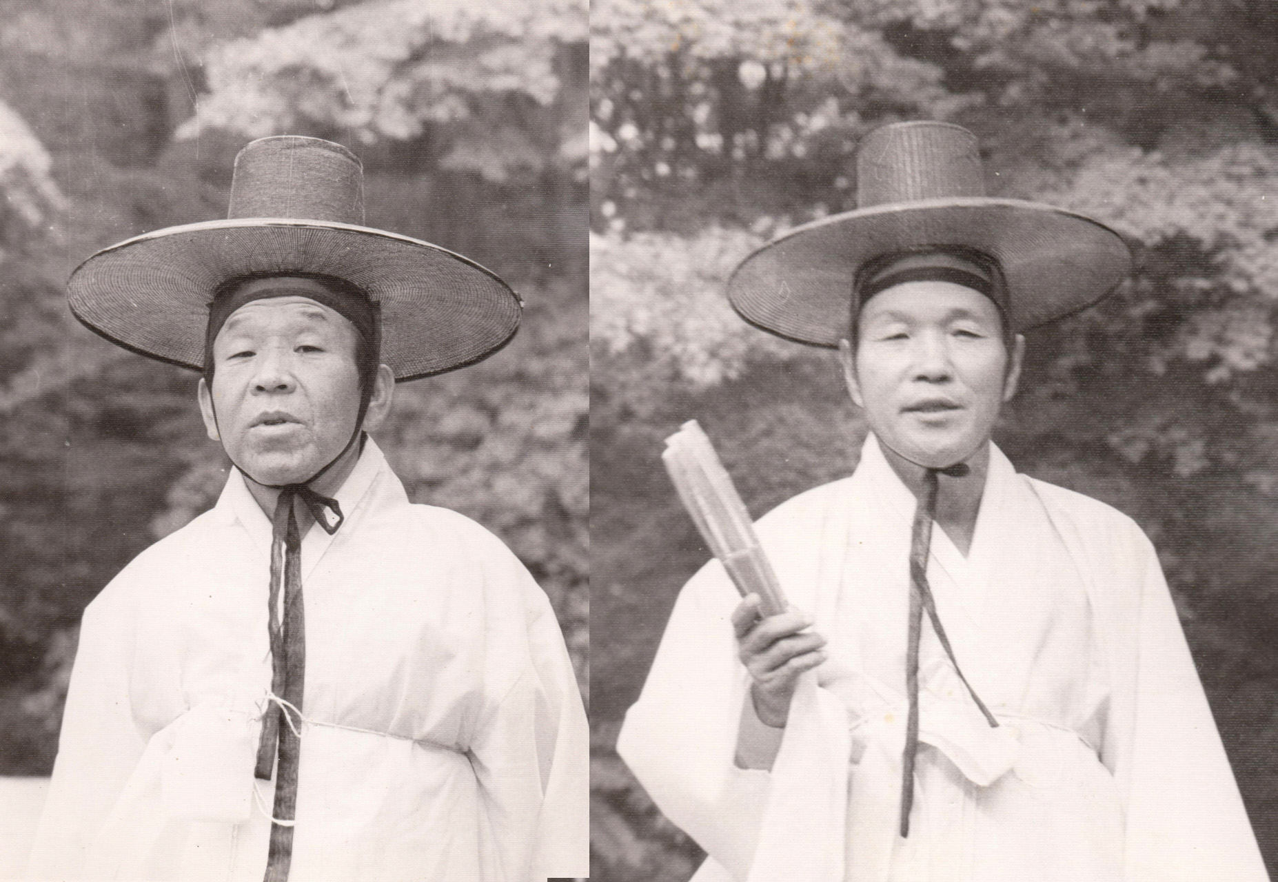 [보도자료 사진] (왼쪽부터) 정권진 명창, 박봉술 명창.jpg